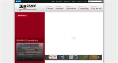 Desktop Screenshot of ibagrads.com